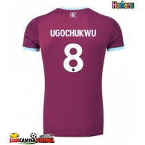 Camisa de Futebol Burnley Lesley Ugochukwu #8 Equipamento Principal 2025-26 Manga Curta